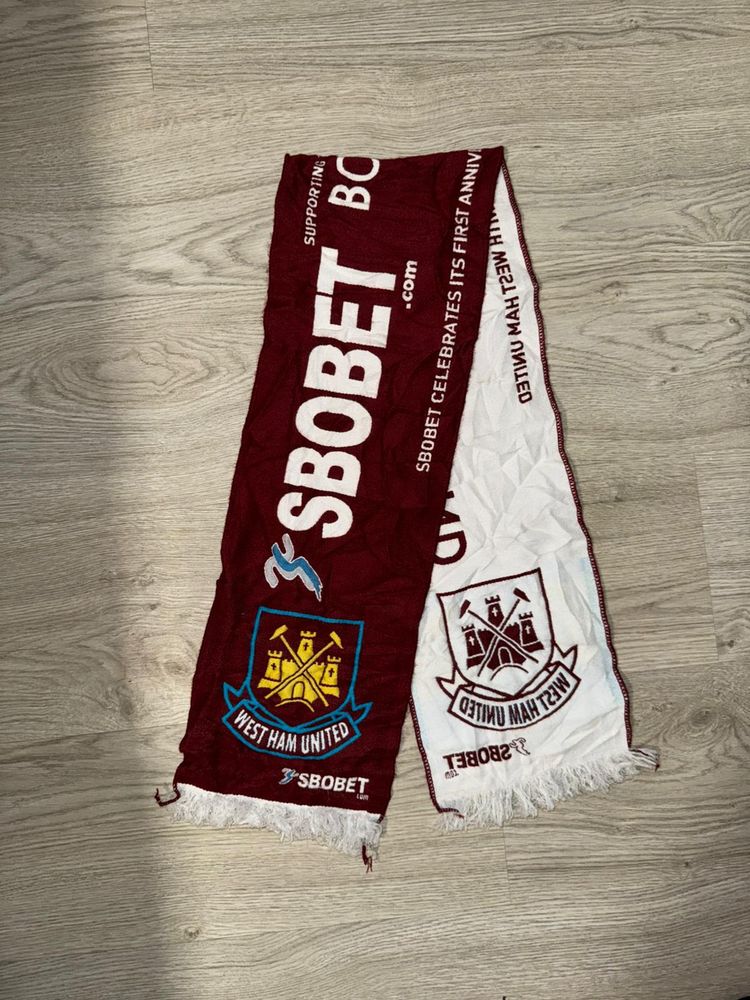 West Ham United Football Scarf